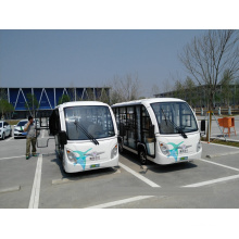 72V Factory Low Price 14 Seats Electric Shuttle Bus with Removable Doors